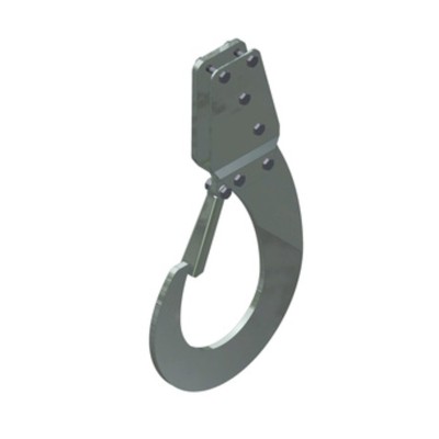 GANCIO DI SOLLEVAMENTO ACC ZIN 24X44 CM POR 50 KG