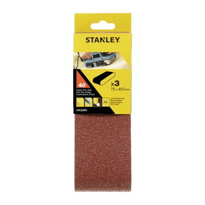 PIRANHA STANLEY STA33091 (X33091) 3 NASTRI 75X457 GR.40