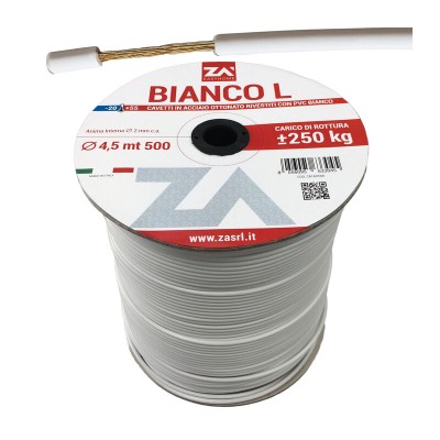 FILO STENDIBIANCHERIA BIANCONE ACC OTT D 4,5 MM