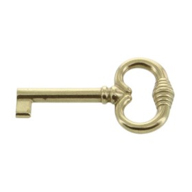 CHIAVE PER MOBILI 33708 35X62 MM OTTONE LUCIDO**