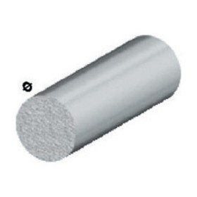 PROFILO ARGENTO H.100 CM TONDO PIENO D 8 MM*