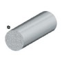 PROFILO ARGENTO H.100 CM TONDO PIENO D 8 MM*