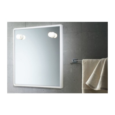 GEDY 8001 SPECCHIO C/LUCI 55X60 CM BIANCO