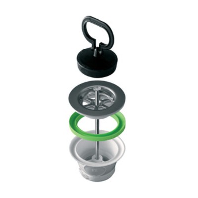 PILETTA P/LAVELLO INOX D 70 MM 1.1/2**