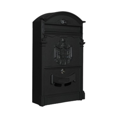 CASSETTA POSTALE REGIA POSTA ALL 26X9X41 CM NERO