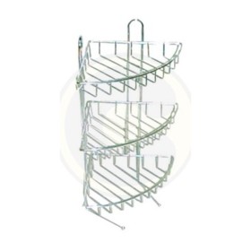 ANGOLIERA P/DOCCIA 3 RIPIANI CROMO DFW0225*