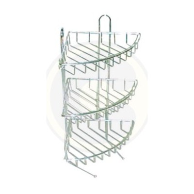 ANGOLIERA P/DOCCIA 3 RIPIANI CROMO DFW0225*