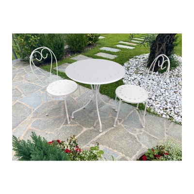 SEDIA SORRENTO BIANCO 019698