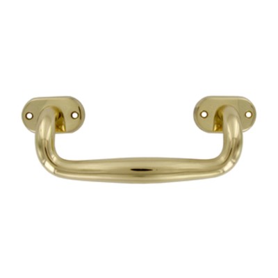 MANIGLIONE OTTONE 610 ZANCATO 240 MM LUC VERN