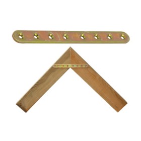 PIASTRA 778 DIRITTA ACCIAIO TROPIC 20X2,5X312 MM