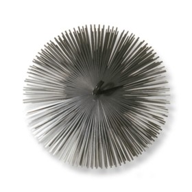 SCOVOLO TONDO PER CAMINO ATTACCO F D 25 CM