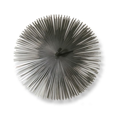 SCOVOLO TONDO PER CAMINO ATTACCO F D 25 CM