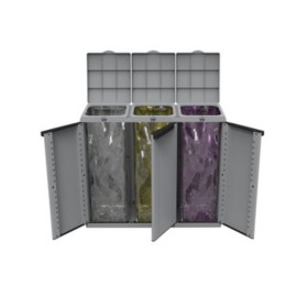 PATTUMIERA ECOLINE3 TERRY 3 ANTE 102X39XH89 CM