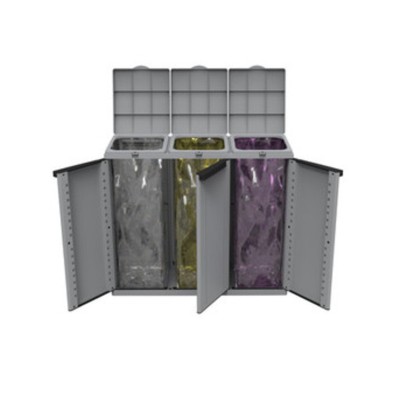 PATTUMIERA ECOLINE3 TERRY 3 ANTE 102X39XH89 CM