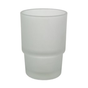 BICCHIERE RICAMBIO PORTASPAZZ. SATINATO TONDO