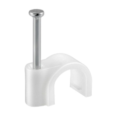 FISSACAVI PVC C/CHIODO 8 MM CONF. 60 PZ