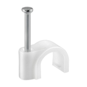 FISSACAVI PVC C/CHIODO 12 MM CONF. 36 PZ