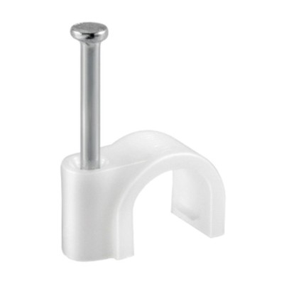 FISSACAVI PVC C/CHIODO 12 MM CONF. 36 PZ