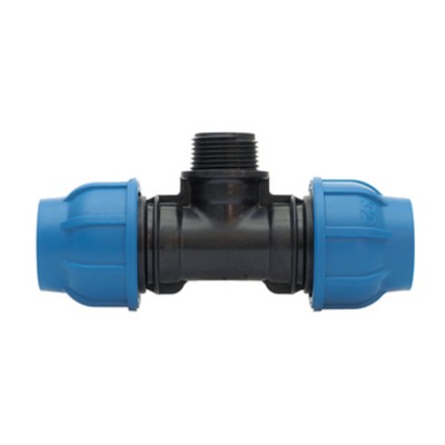 RACCORDO NYLON TEE M D 25 X 1/2 X 25 MM*