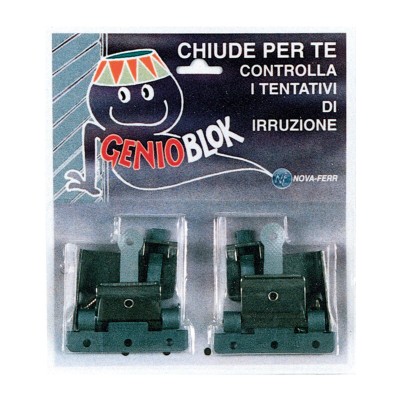 BLOCCA TAPPARELLA GENIOBLOCK ACC INOX DX E SX