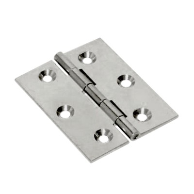 BL CERNIERA FRESATA PIANA NICHEL SAT 50X40 MM 2 PZ