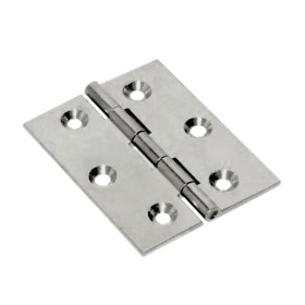 BL CERNIERA FRESATA PIANA NICHEL SAT 60X50 MM 2 PZ