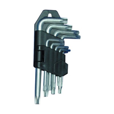 SERIE 9 CHIAVI TORX T10-T50 CROMO VANADIO * 20056