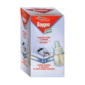 ANTIZANZARE BAYGON GENIUS RICARICA 45 NOTTI