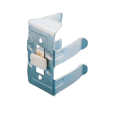 GANCIO ACCIAIO ZINCATO ZOCCOLO RESINA ALLUMIN.*