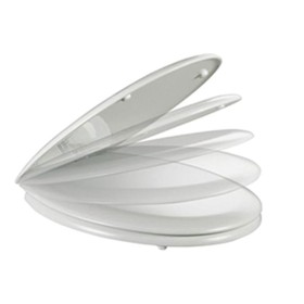 Sedile wc univ.bianco chius.rallent