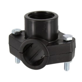 RACCORDO NYLON PRESA A STAFFA D 25 MM X 3/4 F*