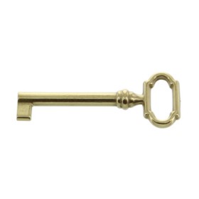 CHIAVE PER MOBILI 33727 27X69 MM OTTONE LUCIDO