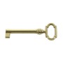 CHIAVE PER MOBILI 33727 27X69 MM OTTONE LUCIDO