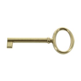 CHIAVE PER MOBILI 33706 34X73 MM OTTONE LUCIDO**