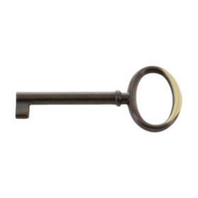 CHIAVE PER MOBILI 33706 34X73 MM BRONZO SFUMATO