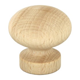 POMOLO LEGNO GREZZO 101/A D 38 MM