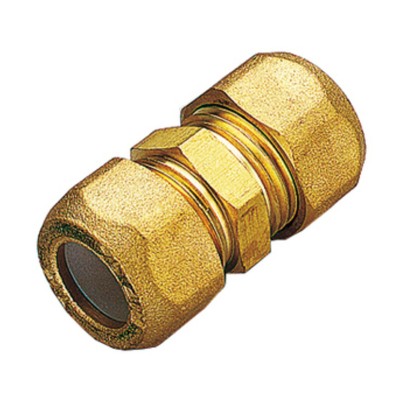 RACCORDO OTTONE DIRITTO DOPPIO BICONO 12X1/2 PES