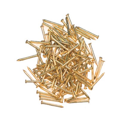 CHIODI TB 1,5X12 FERRO OTTONATO CF 100 PZ