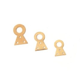 Attaccaglie fisse confezionate ottonate n.1 (PZ.200)