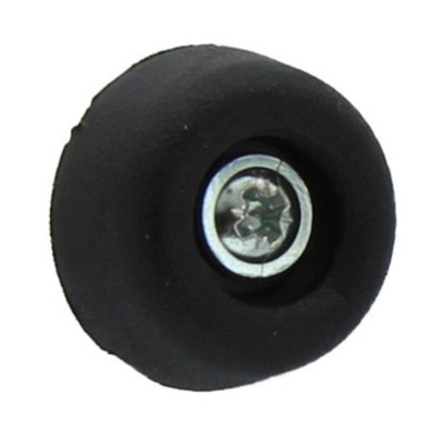 SOTTOSEDIA A CONO C/VITE NERO 25 MM CONF 8 PZ*