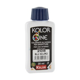 COLORANTE KOLOR ONE 20 ML BLU SCURO 208