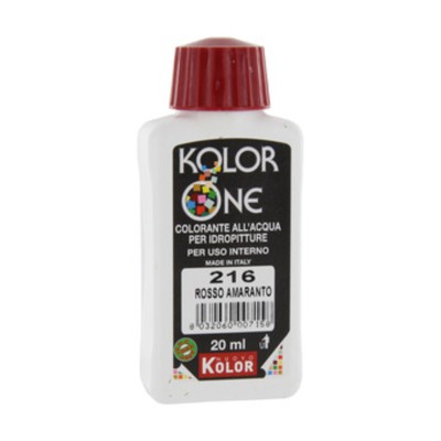 COLORANTE KOLOR ONE 20 ML ROSSO AMARAN 216