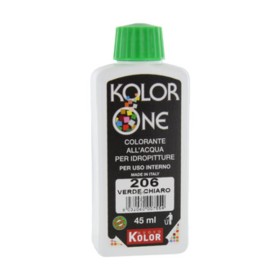 COLORANTE KOLOR ONE 45 ML VERDE CHIARO 206