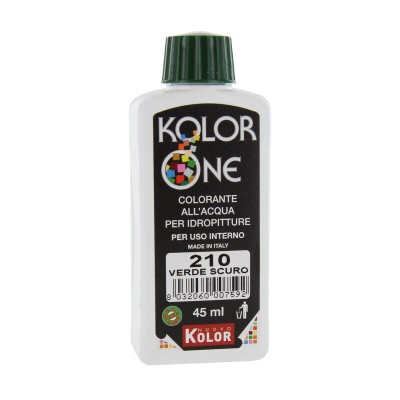 COLORANTE KOLOR ONE 45 ML VERDE SCURO 210