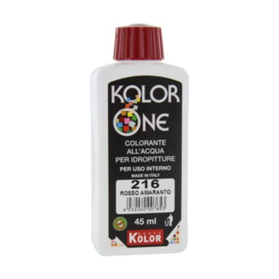 COLORANTE KOLOR ONE 45 ML ROSSO AMARAN 216