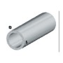 PROFILO ARGENTO H.100 CM TUBO TONDO 18X1 MM