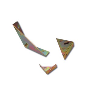 ANGOLO DI RINFORZO 2,0X100X100 MM ACCIAIO TROPIC