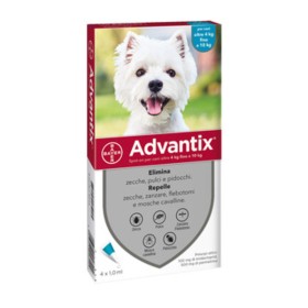 BAYER ADVANTIX SPOT ON 4 PIPETTE CANI 4-10 KG