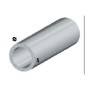 PROFILO ARGENTO H.100 CM TUBO TONDO 12X1 MM*