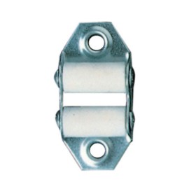 GUIDACINGHIA FERRO VERTICALE C/RULLINI PLASTICA**